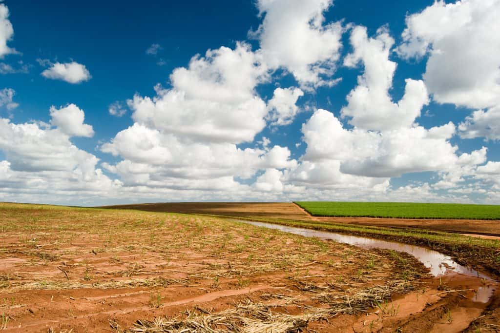 degradação do solo