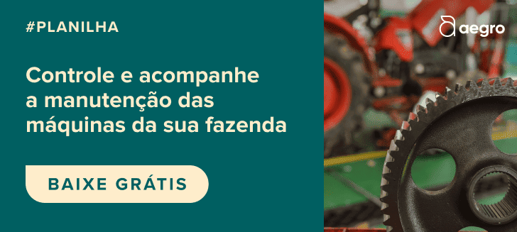 Controle e acompanhe a manutenção das máquinas da sua fazenda
